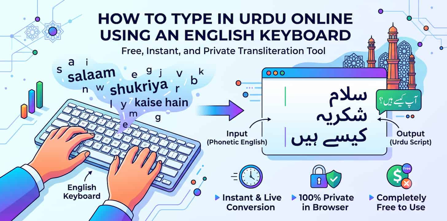 How to Type in Urdu Online Using an English Keyboard